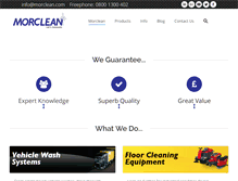 Tablet Screenshot of morclean.com