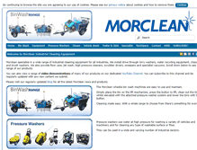 Tablet Screenshot of morclean.co.uk